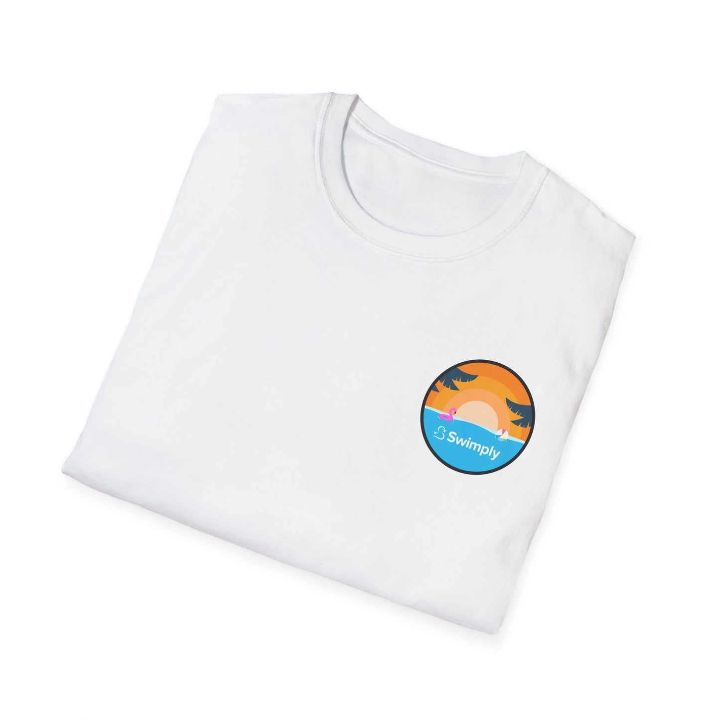 Tropical Sunset Unisex Softstyle T-Shirt, Beach Vibes Tee, Summer Shirt, Vacation Apparel, Gift for Travelers