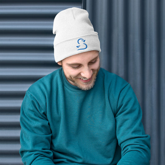 Blue Logo Beanie