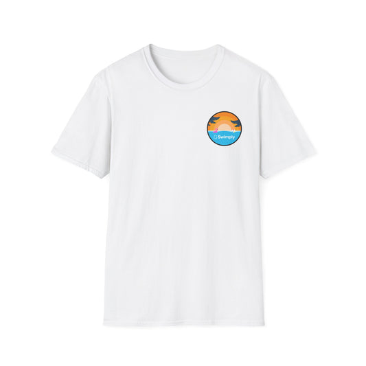 Tropical Sunset Unisex Softstyle T-Shirt, Beach Vibes Tee, Summer Shirt, Vacation Apparel, Gift for Travelers