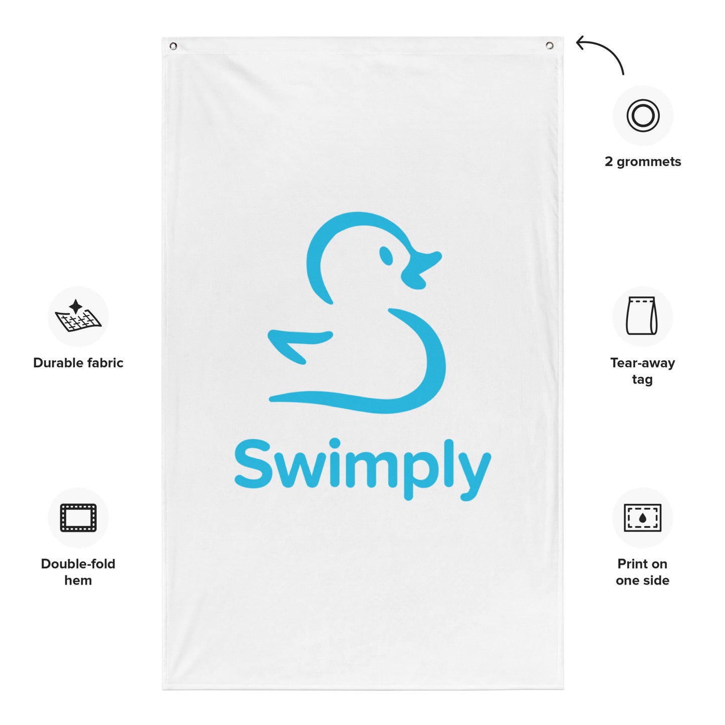 Swimply Decorative Flag