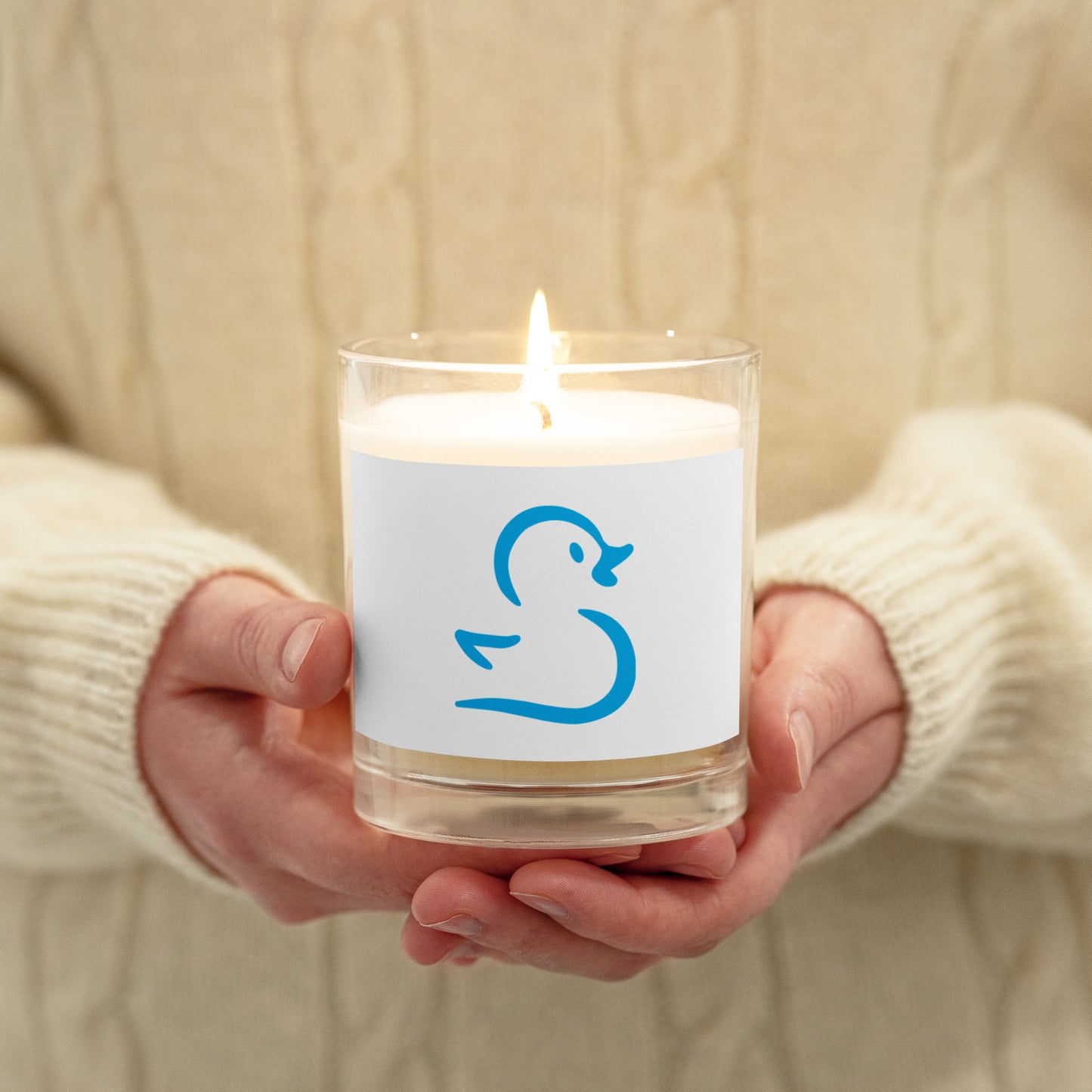 Swimply Duck soy wax candle